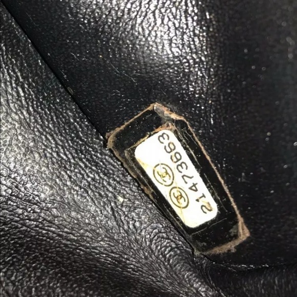 Chanel black aged  2.55 reissue double flap - Picture 8 of 8
